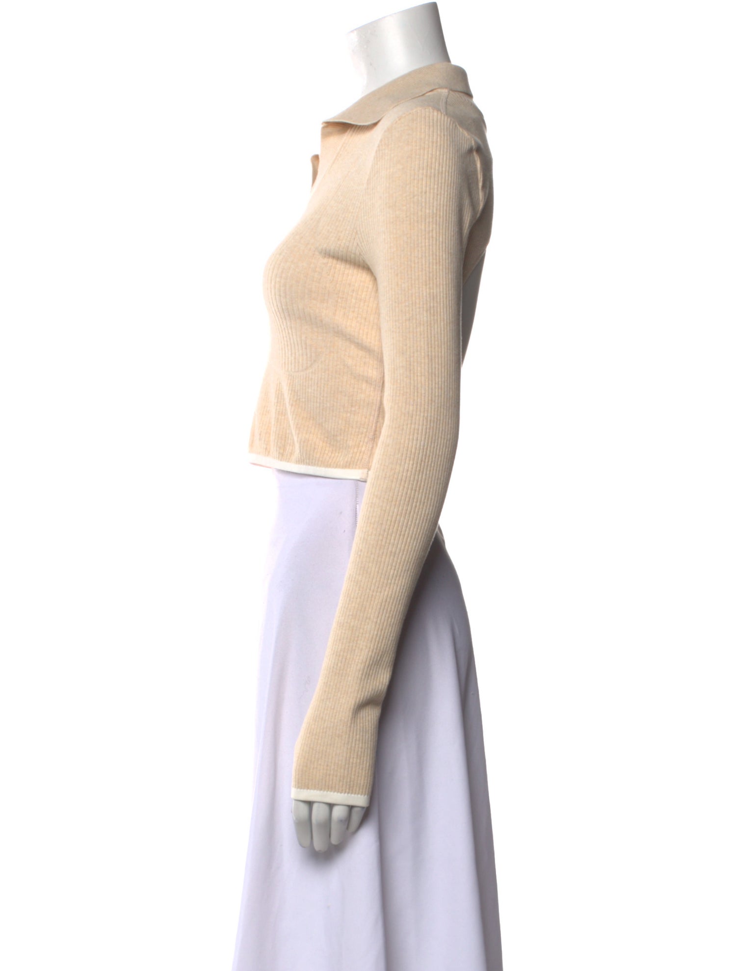 Nike x Jacquemus Le Polo V-Neck Crop Top