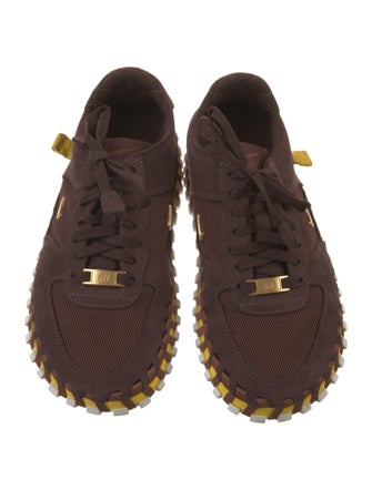 Nike x Jacquemus Suede Mesh Accents Athletic Sneakers