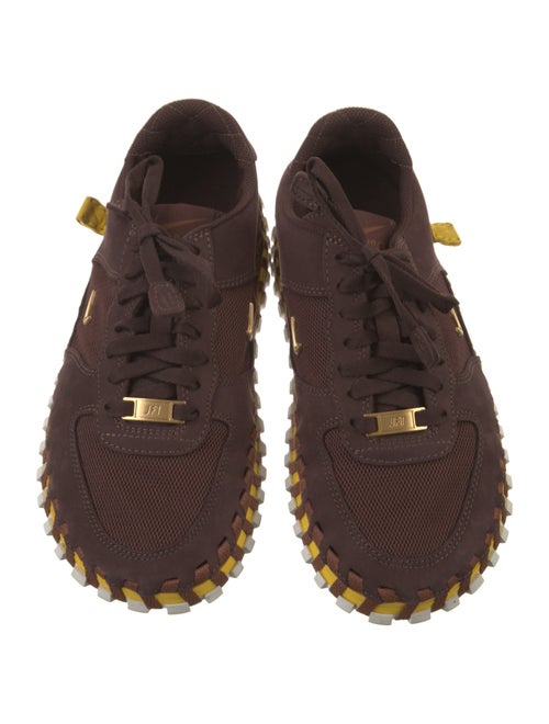 Nike x Jacquemus Suede Mesh Accents Athletic Sneakers
