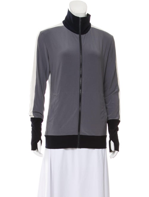 Norma Kamali Bomber Jacket Blue