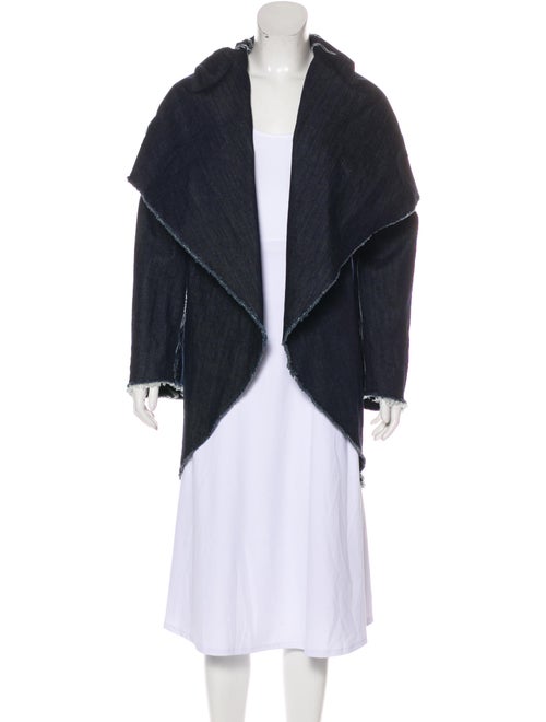 Norma Kamali Coat Blue