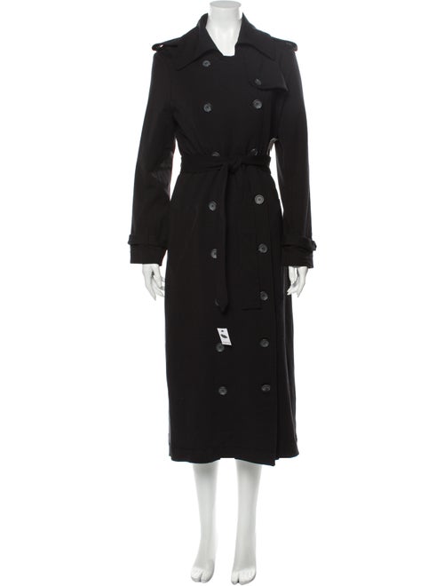 Norma Kamali Trench Coat w/ Tags Black