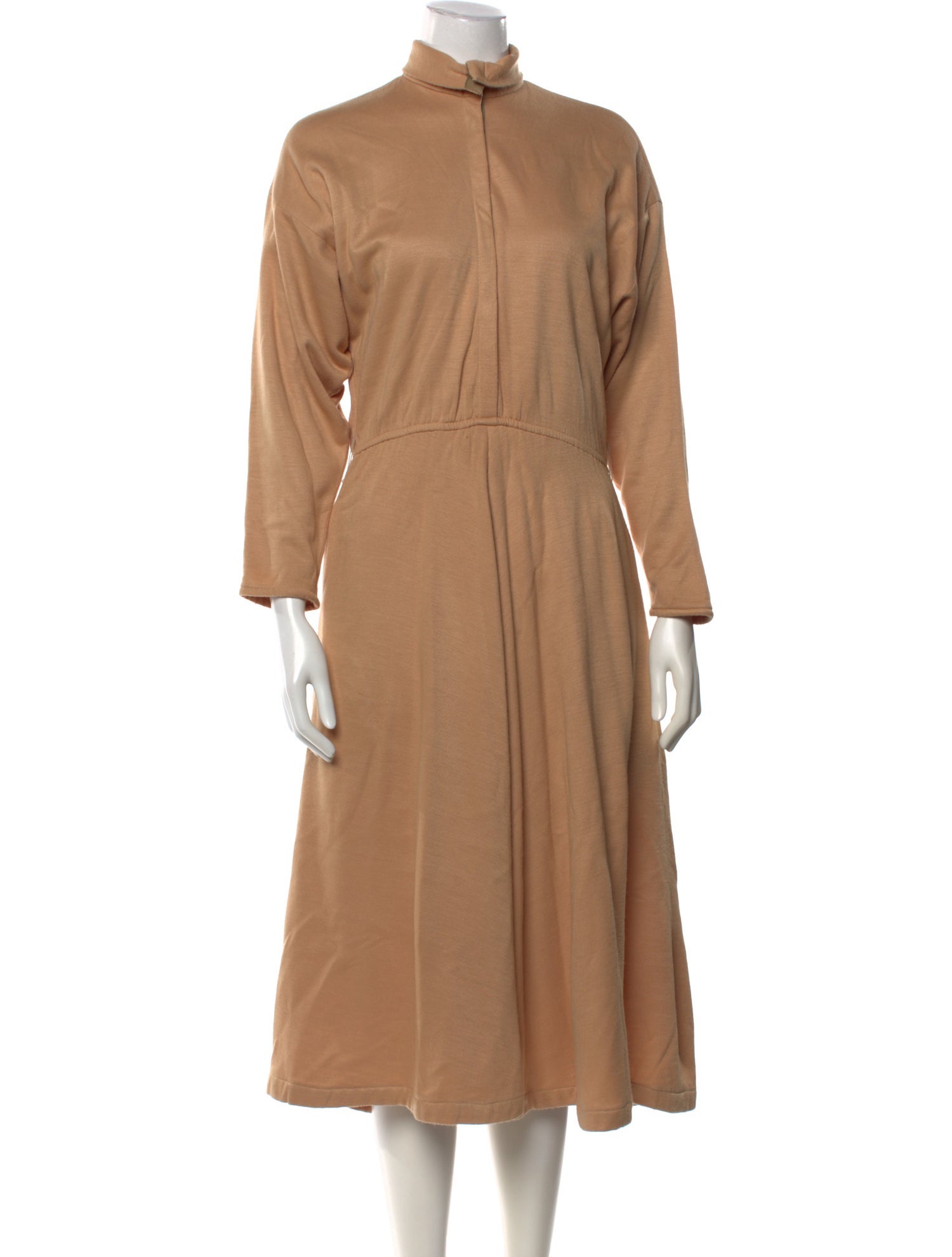 Norma Kamali Vintage Midi Length Dress - Brown Dresses, Clothing - WNK32749 | The RealReal Norma Kamali Vintage Midi Length Dress - Brown Dresses, Clothing - WNK32749 | The RealReal