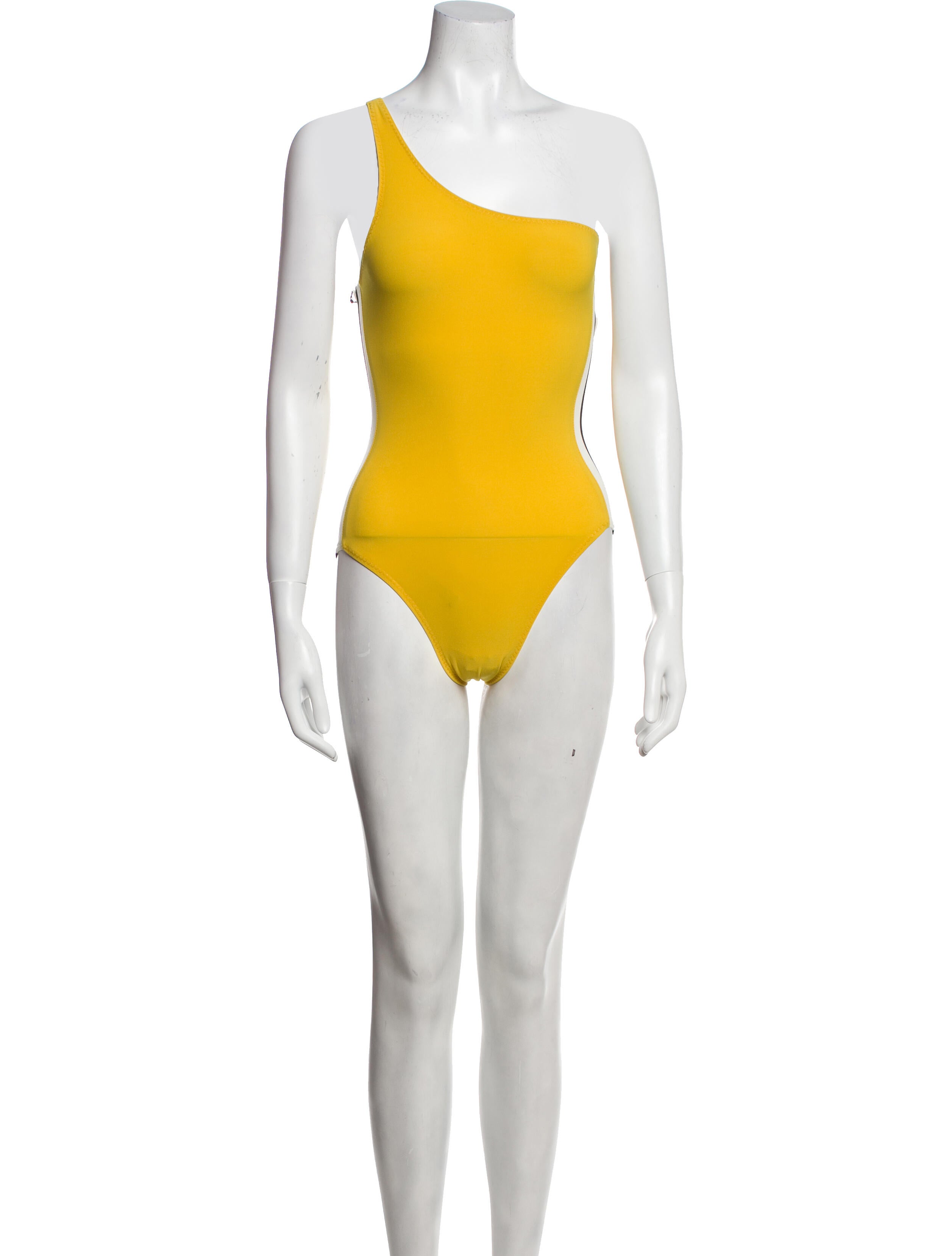Norma Kamali OnePiece w/ Tags Yellow Swimwear, Clothing WNK33411