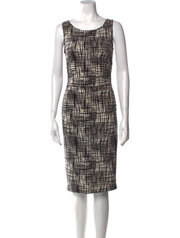 Norma Kamali Dresses Printed Knee-Length Dress S