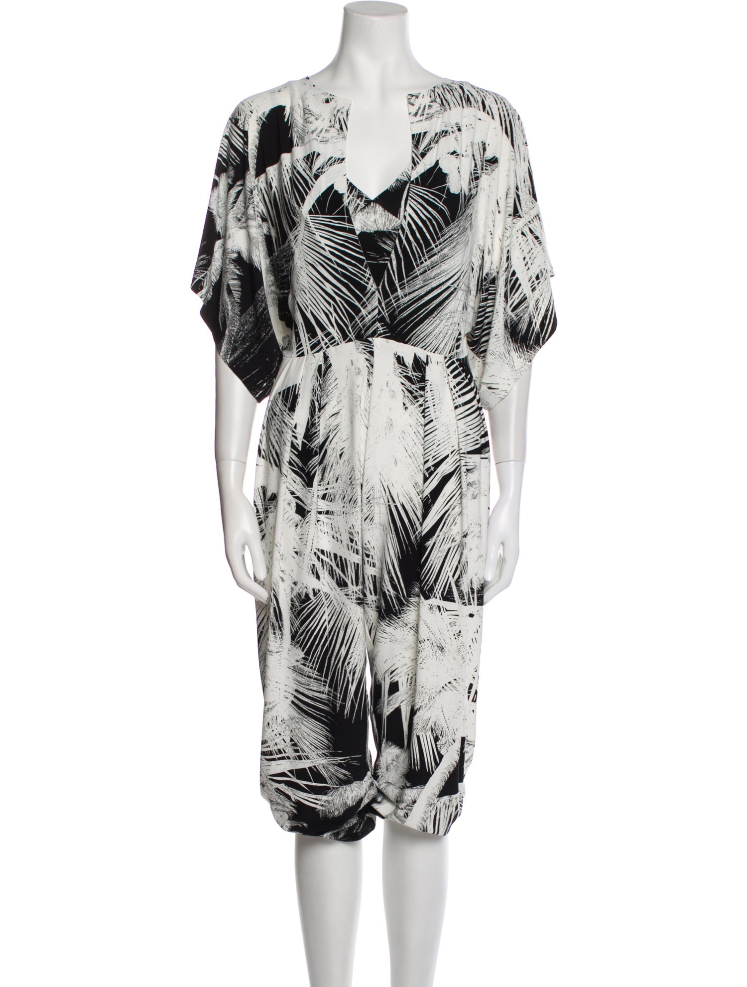 Norma Kamali Printed Pant Set