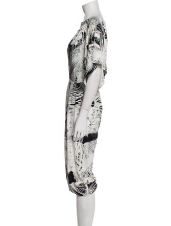 Norma Kamali Printed Pant Set