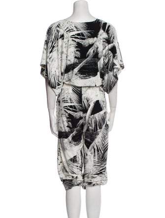 Norma Kamali Printed Pant Set