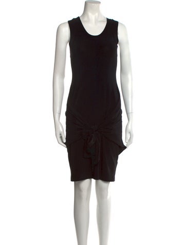 Norma Kamali Dresses Scoop Neck Mini Dress XS