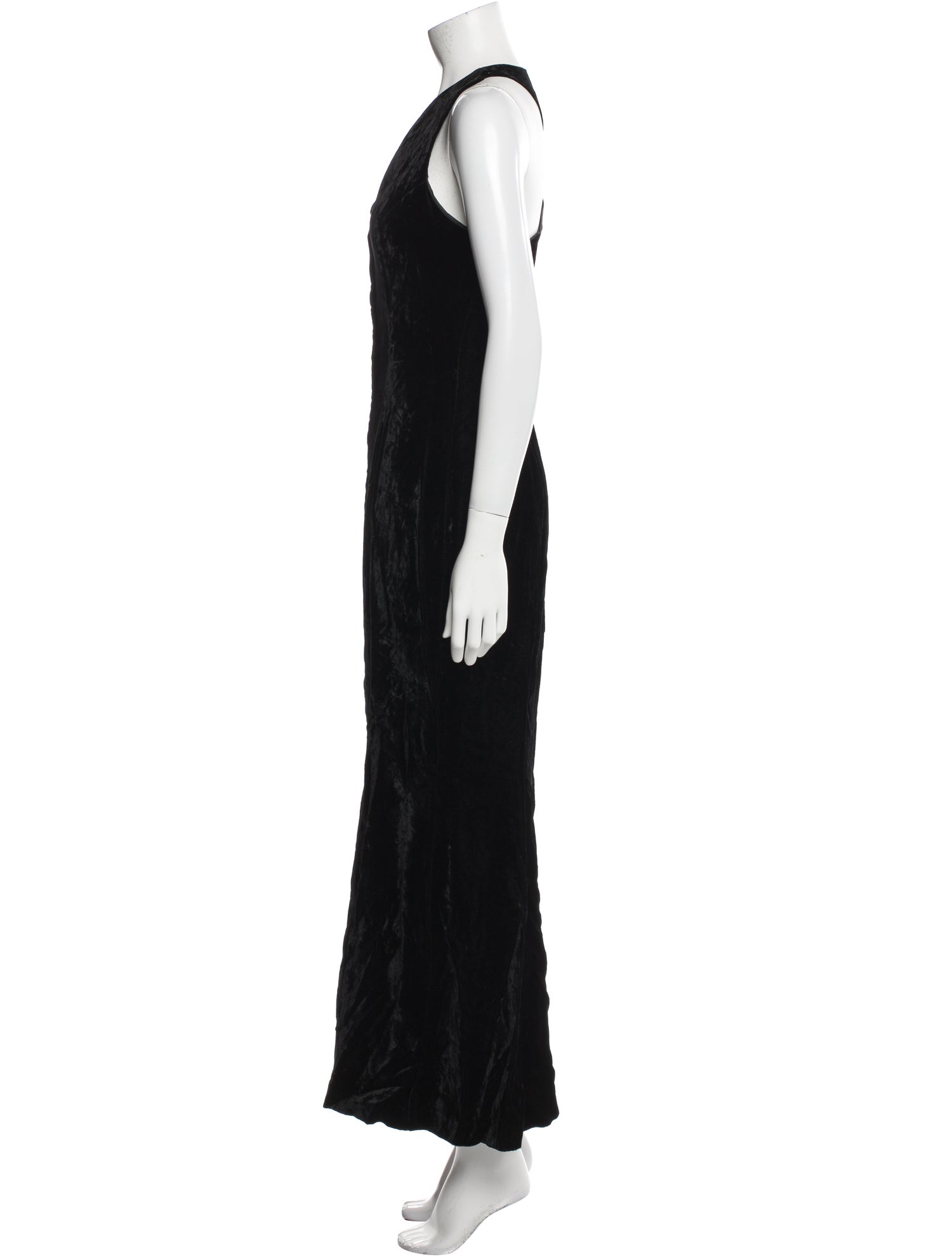 Norma Kamali Halterneck Long Dress