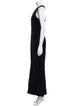 Norma Kamali Halterneck Long Dress