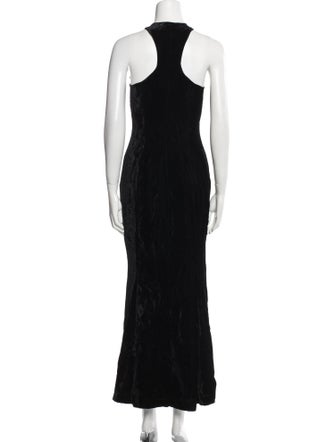 Norma Kamali Halterneck Long Dress