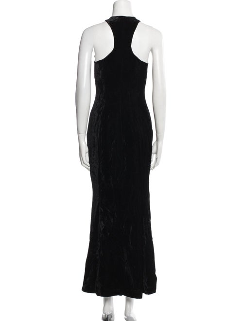 Norma Kamali Halterneck Long Dress