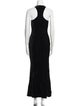 Norma Kamali Halterneck Long Dress
