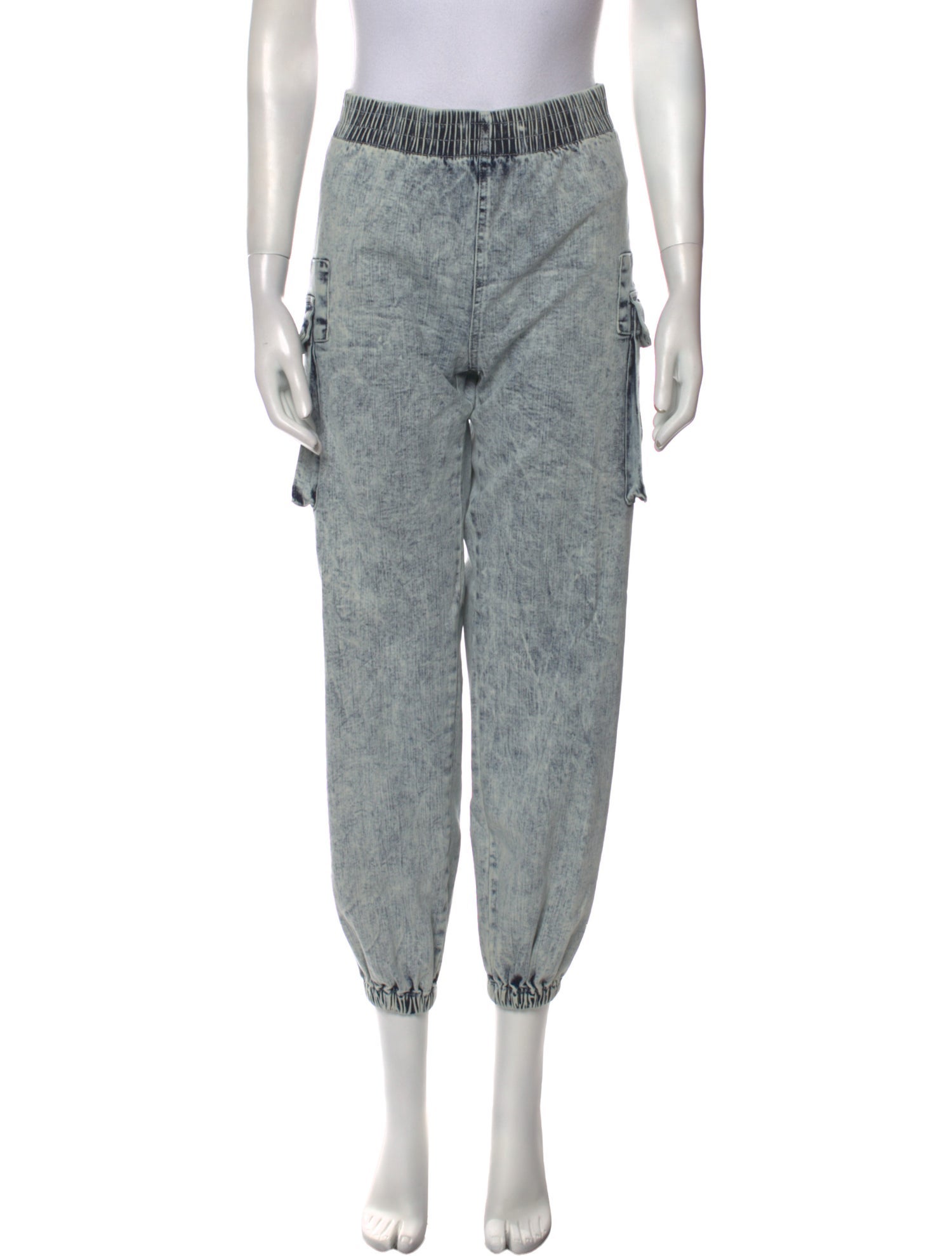 Norma Kamali Mid-Rise Skinny Leg Jeans