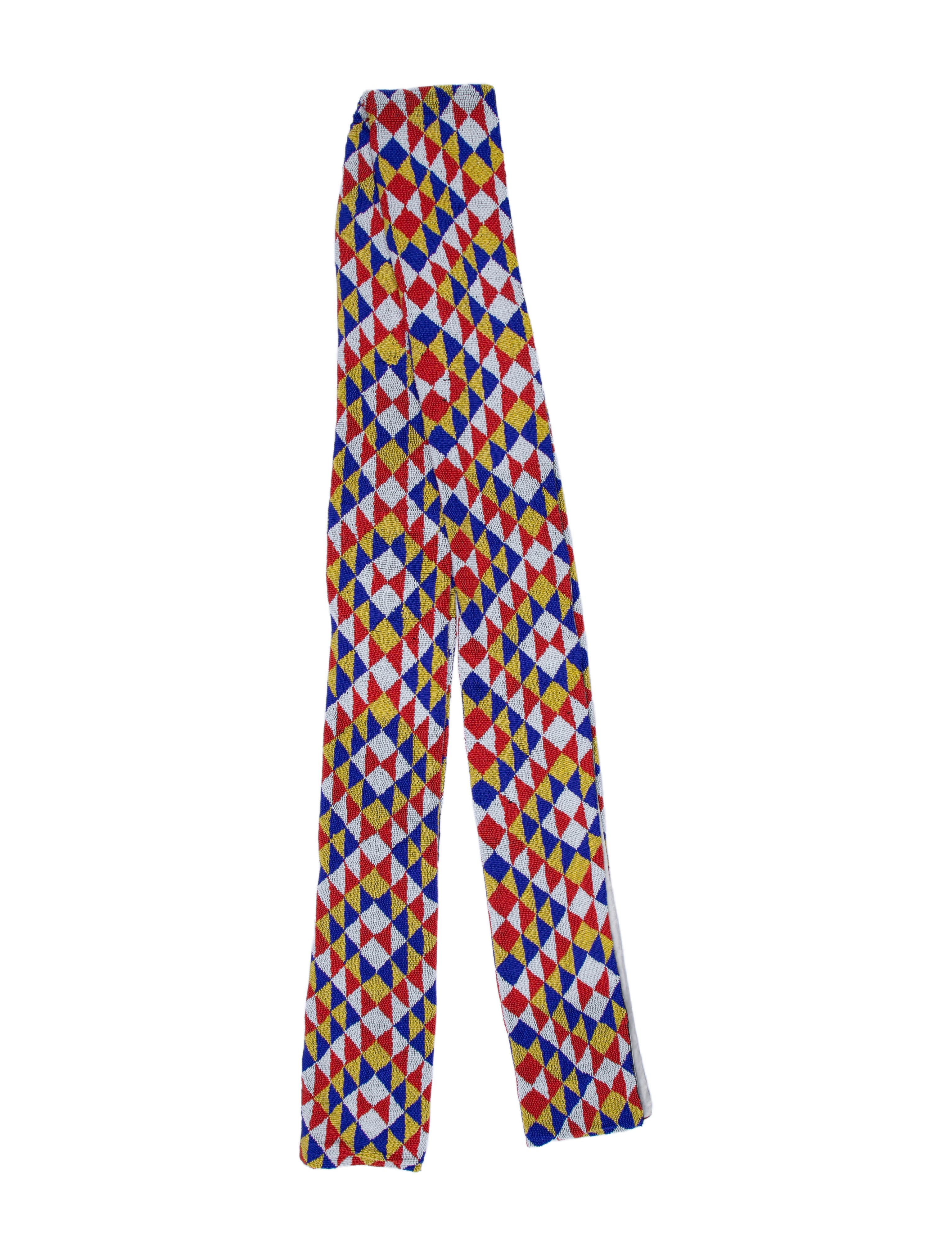 Norma Kamali Silk Vintage Scarf