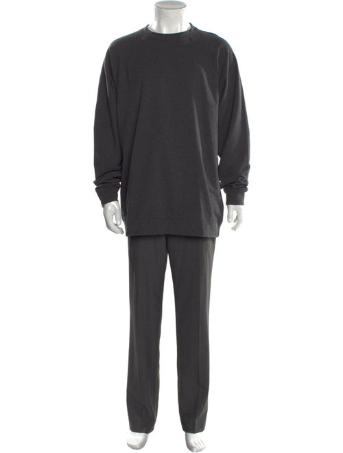 Norma Kamali Crew Neck Long Sleeve Sweatshirt