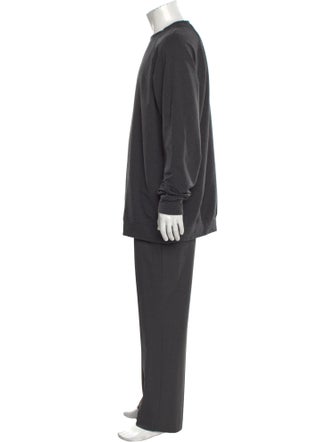 Norma Kamali Crew Neck Long Sleeve Sweatshirt