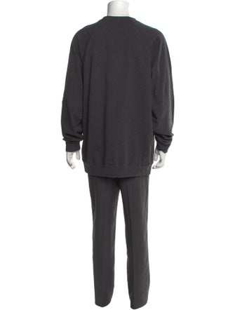 Norma Kamali Crew Neck Long Sleeve Sweatshirt