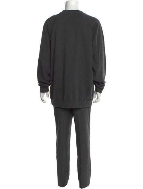 Norma Kamali Crew Neck Long Sleeve Sweatshirt