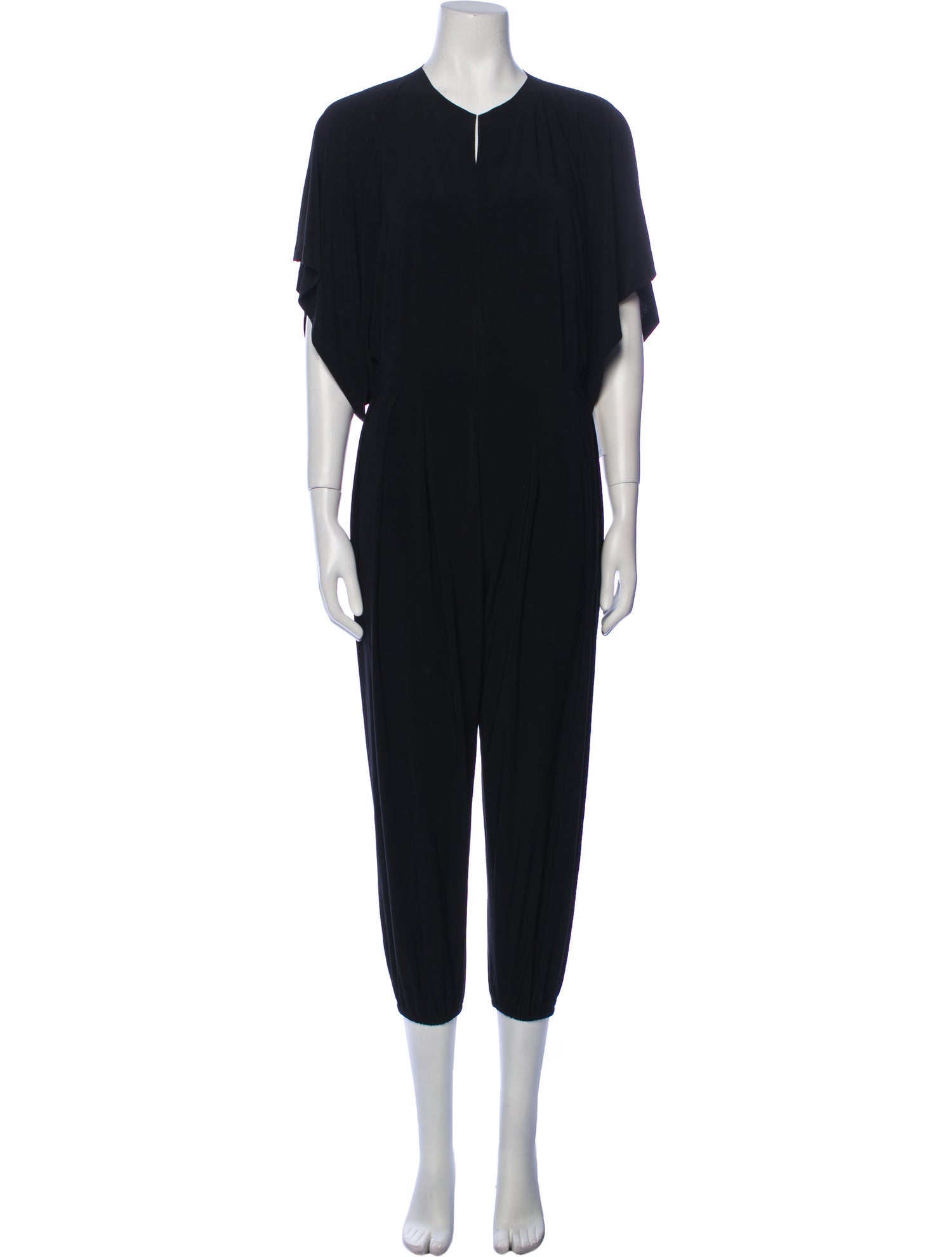 Norma Kamali Crew Neck Jumpsuit
