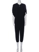 Norma Kamali Crew Neck Jumpsuit