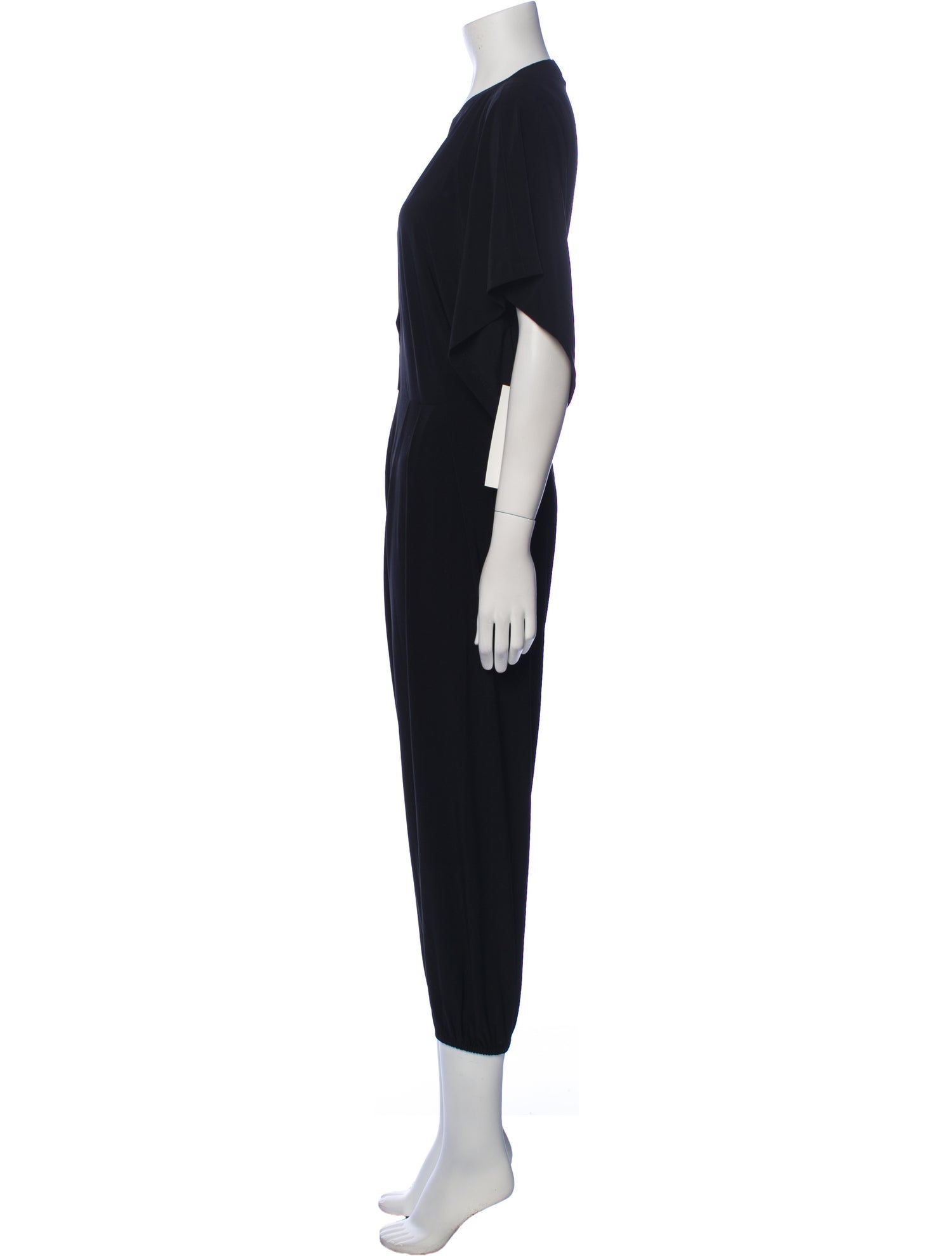 Norma Kamali Crew Neck Jumpsuit