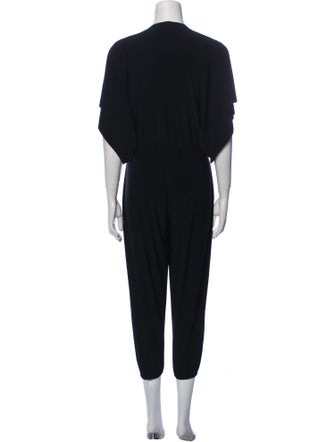 Norma Kamali Crew Neck Jumpsuit