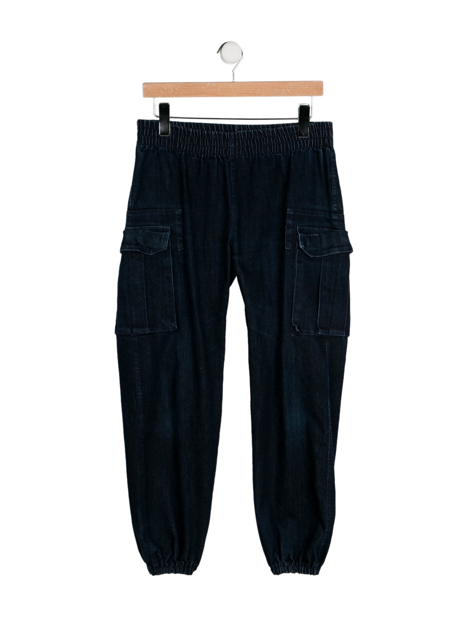 Norma Kamali Mid-Rise Straight Leg Jeans