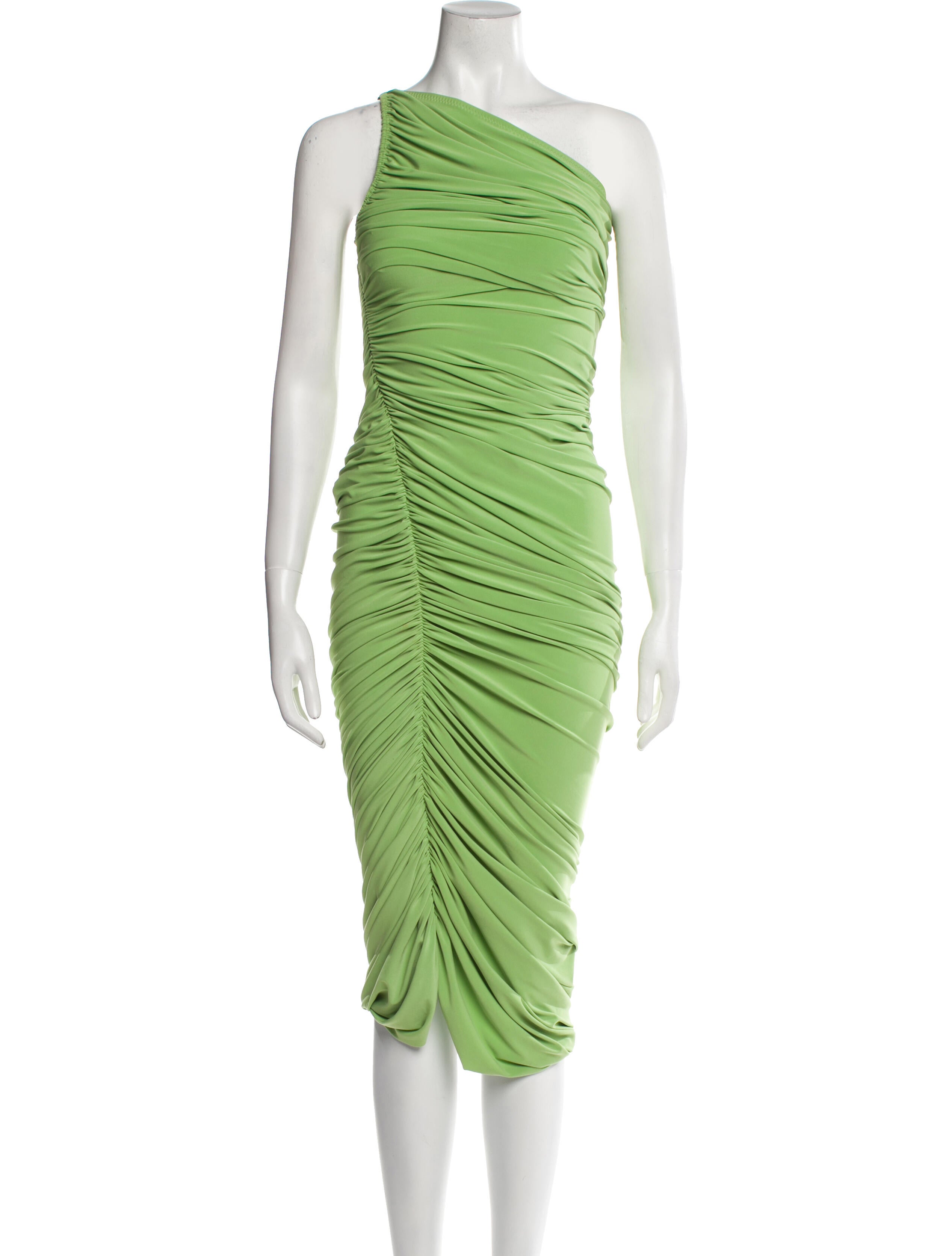Norma Kamali One-Shoulder Long Dress