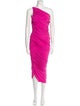 Norma Kamali One-Shoulder Long Dress