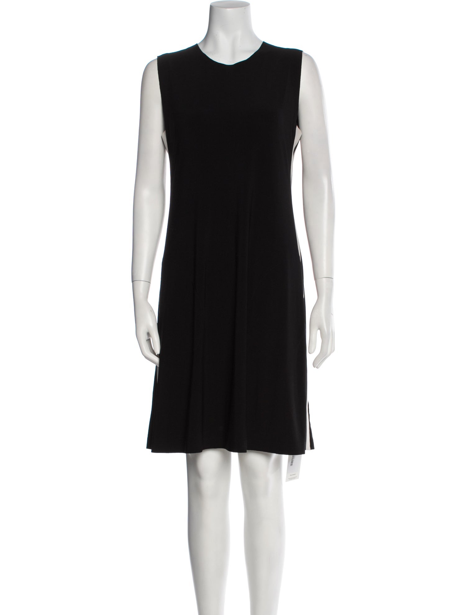 Norma Kamali Crew Neck Mini Dress