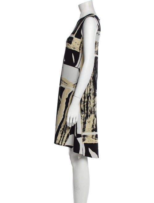 Norma Kamali Printed Knee-Length Dress