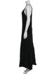 Norma Kamali Scoop Neck Long Dress