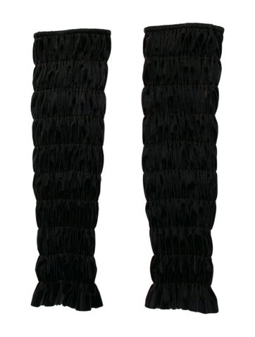 Norma Kamali Winter Accessories ruched sleeves