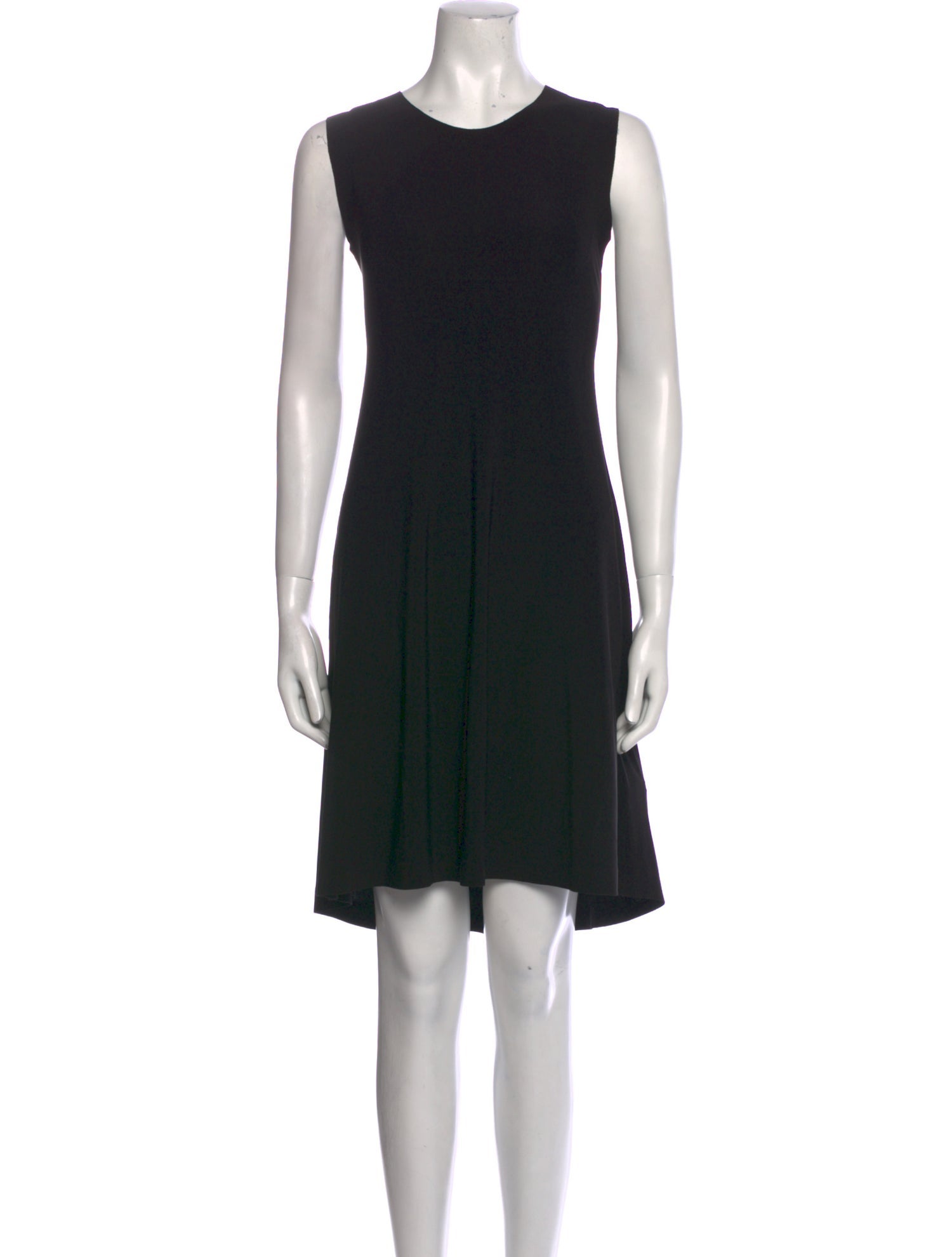 Norma Kamali Crew Neck Knee-Length Dress