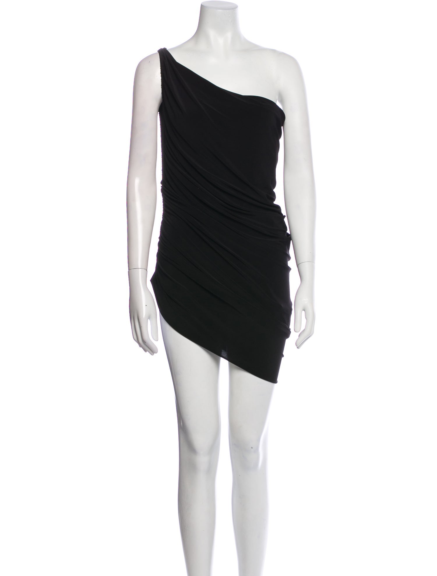 Norma Kamali One-Shoulder Sleeveless Top