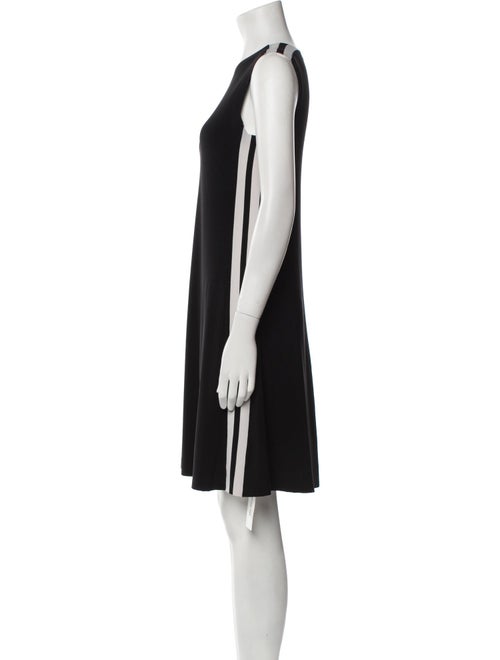 Norma Kamali Crew Neck Knee-Length Dress