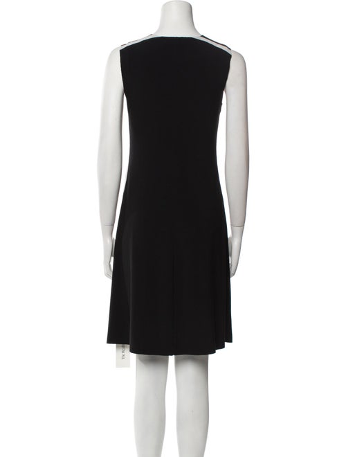 Norma Kamali Crew Neck Knee-Length Dress