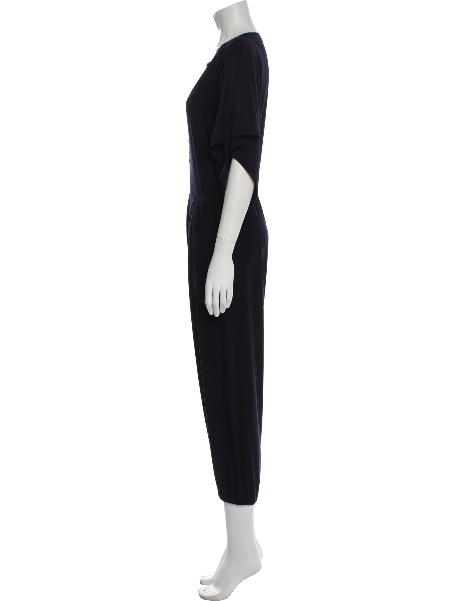 Norma Kamali V-Neck Jumpsuit
