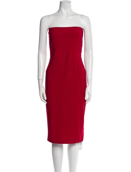 Norma Kamali Strapless Mini Dress