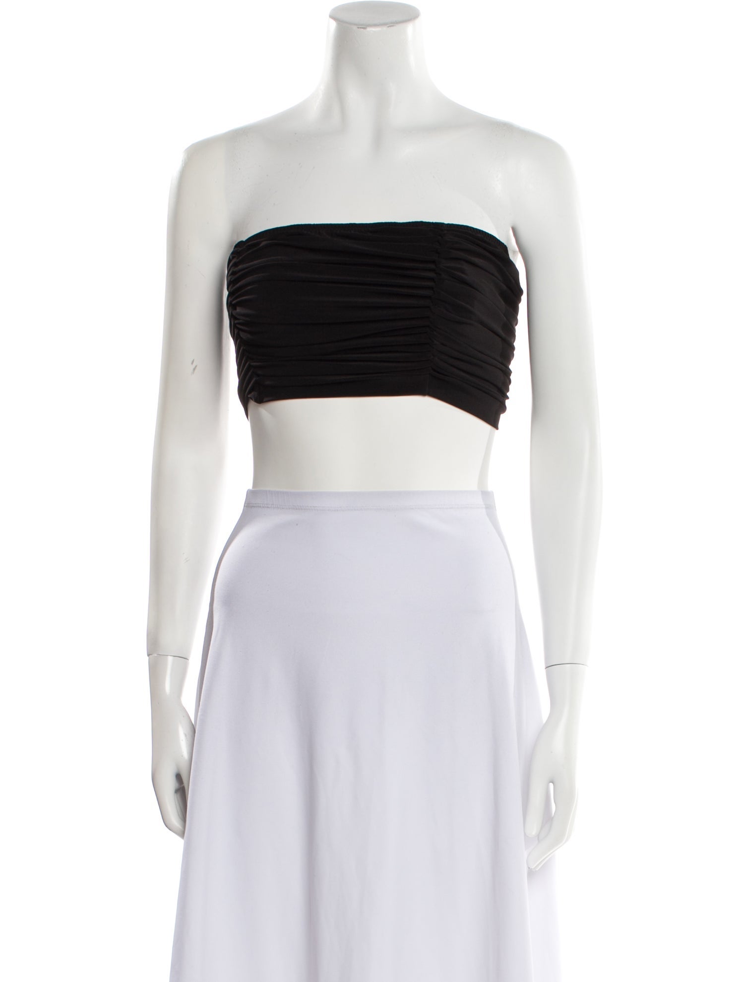 Norma Kamali Strapless Crop Top w/ Tags