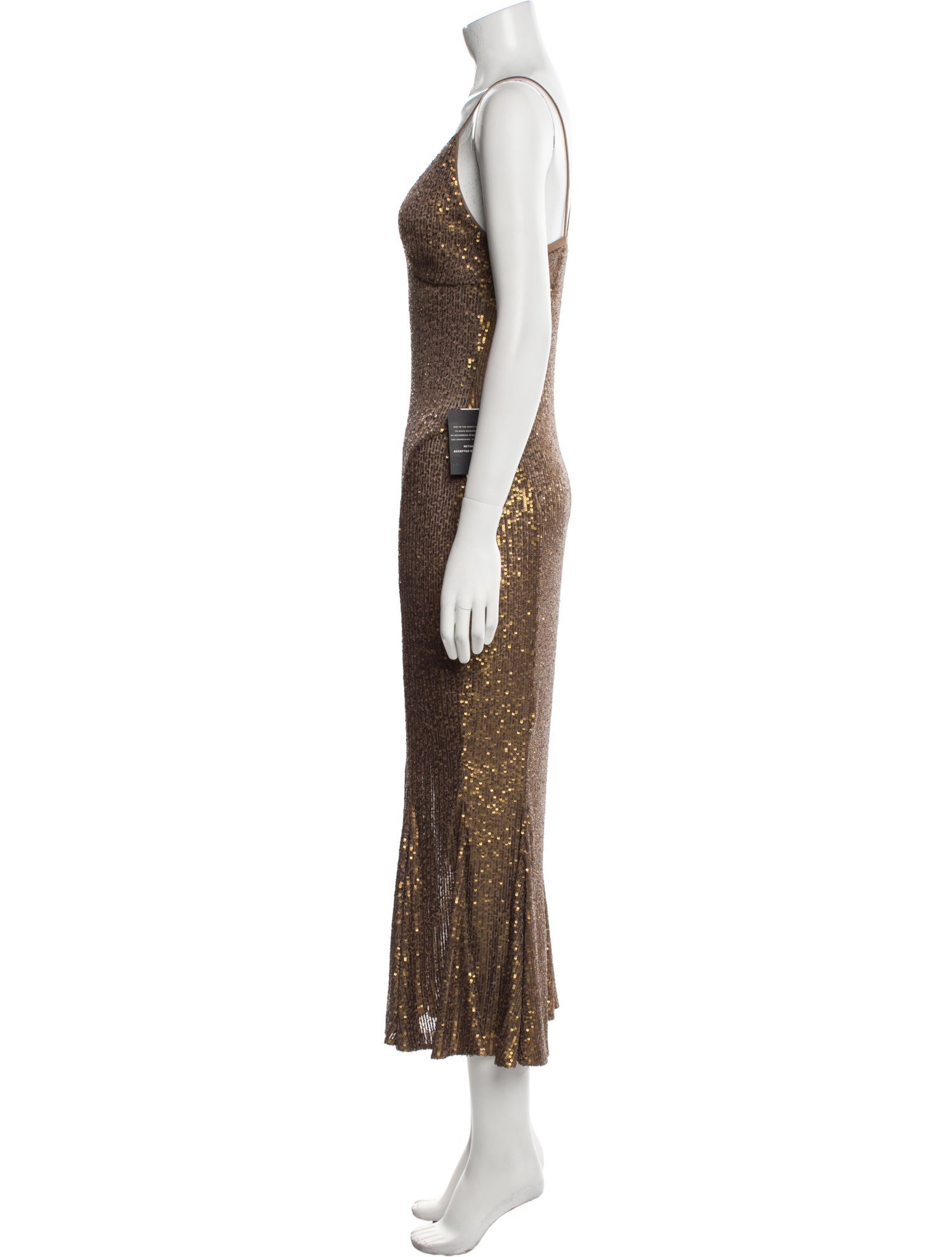 Norma Kamali V-Neck Long Dress w/ Tags