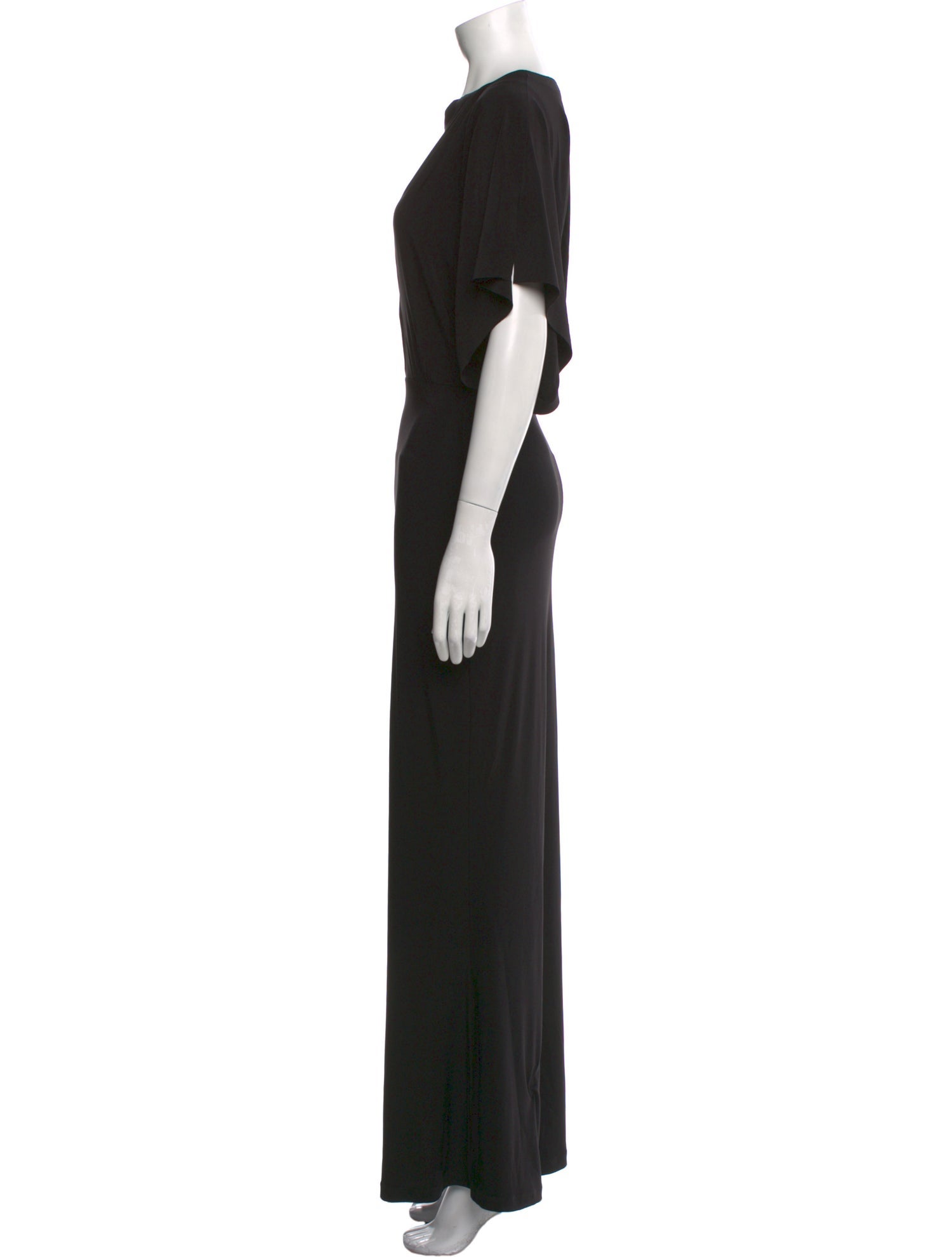 Norma Kamali V-Neck Long Dress w/ Tags