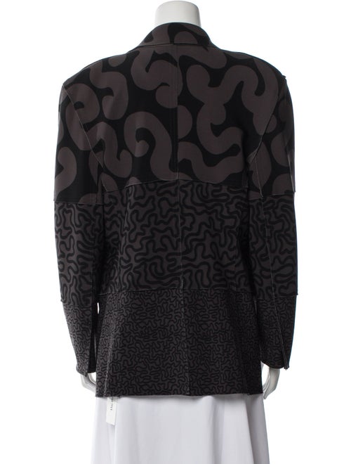 Norma Kamali Animal Print Blazer