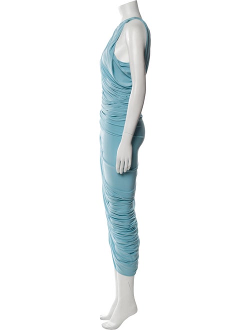 Norma Kamali One-Shoulder Long Dress