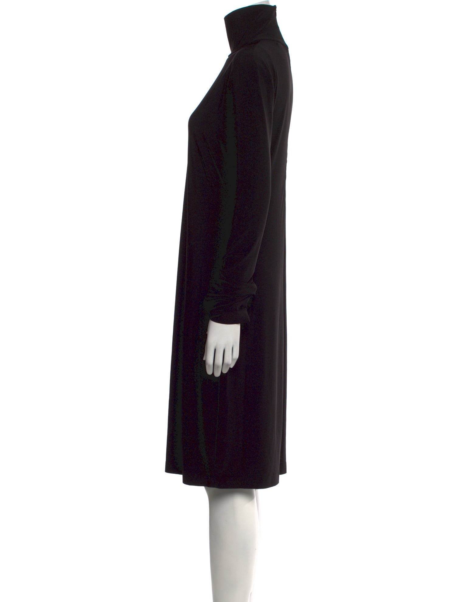 Norma Kamali Turtleneck Knee-Length Dress w/ Tags
