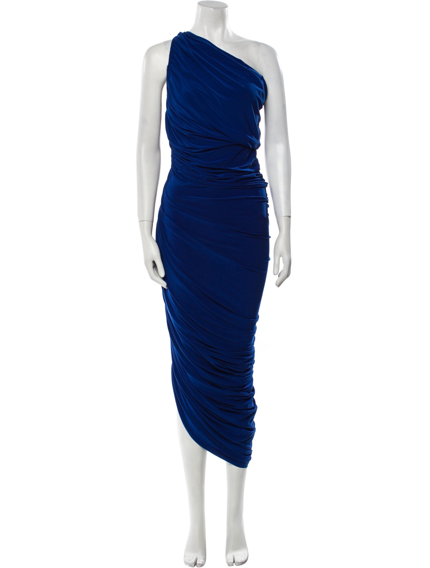 Norma Kamali One-Shoulder Long Dress