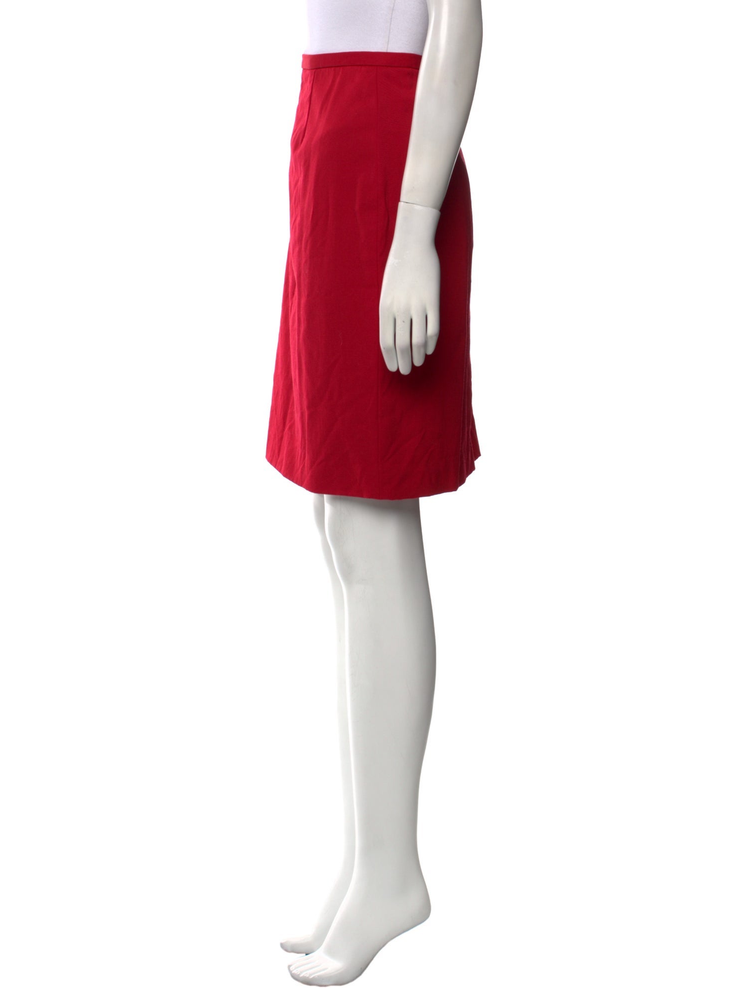 Norma Kamali Wool Mini Skirt