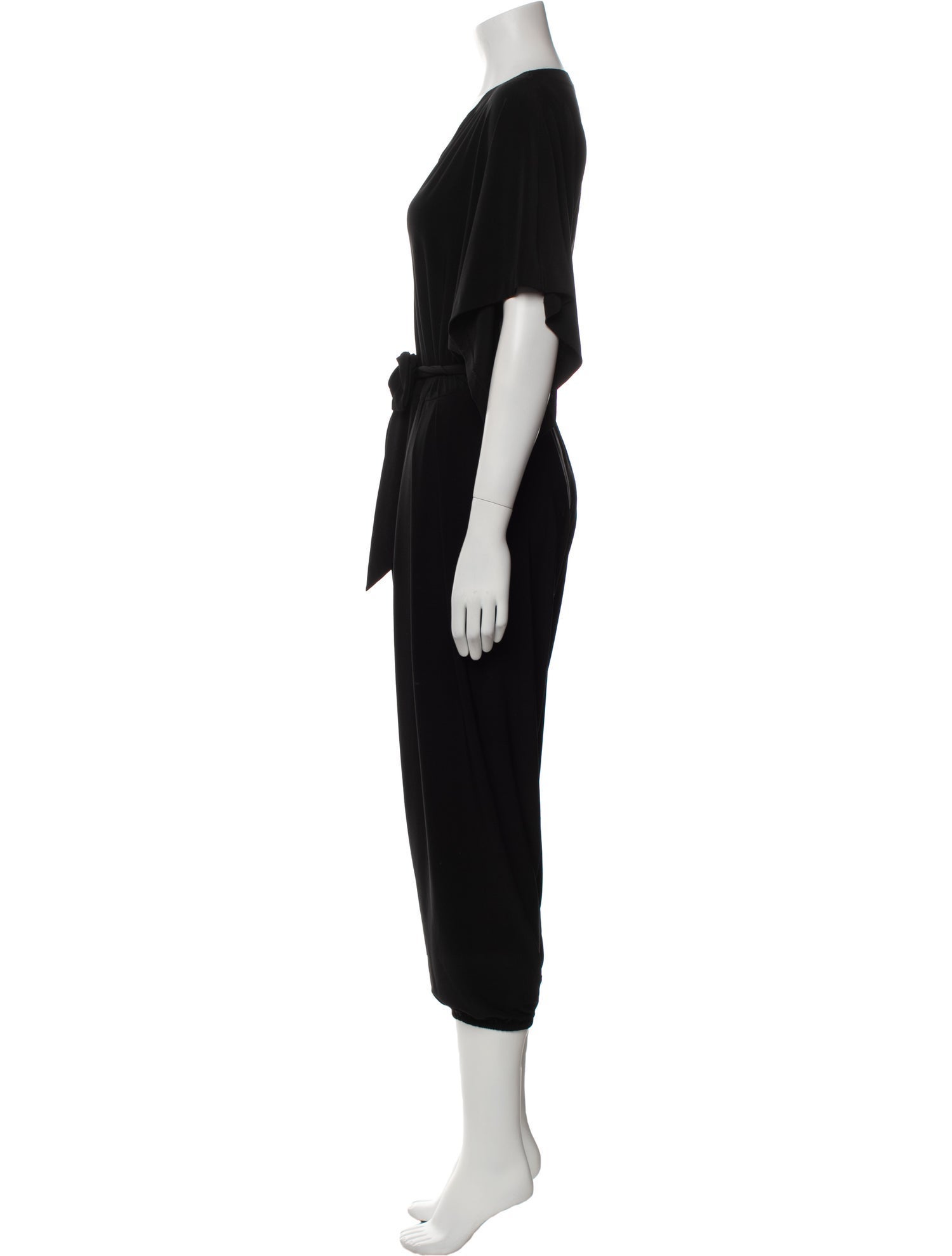 Norma Kamali V-Neck Jumpsuit